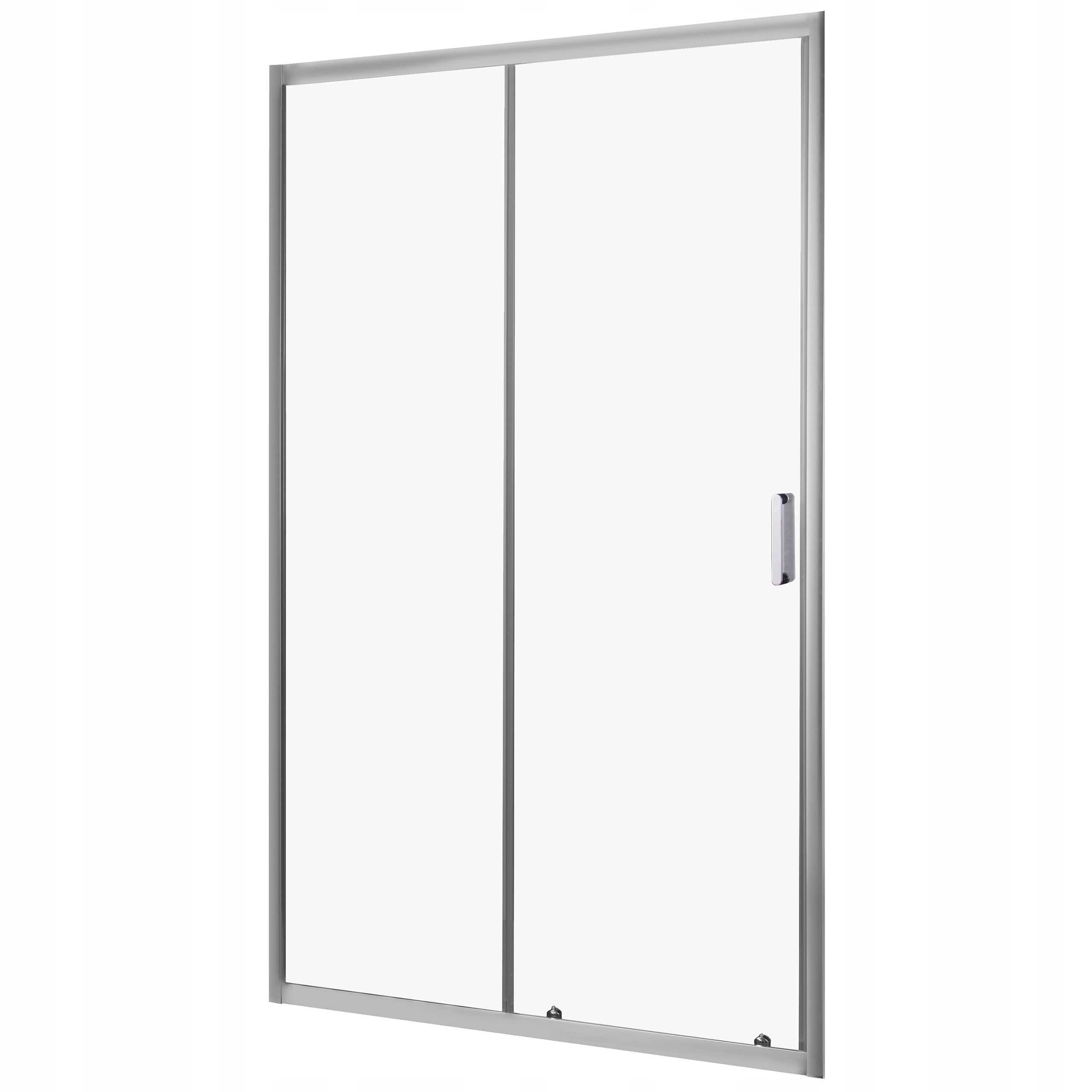 Sprchová zástena - Sprchové dvere pre prestávky, 105 cm chróm