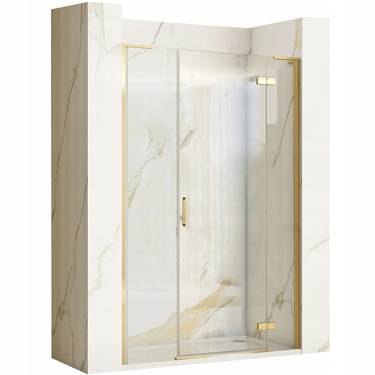 Sprchová zástena - Hugo 130 Hinged Shower Dvere