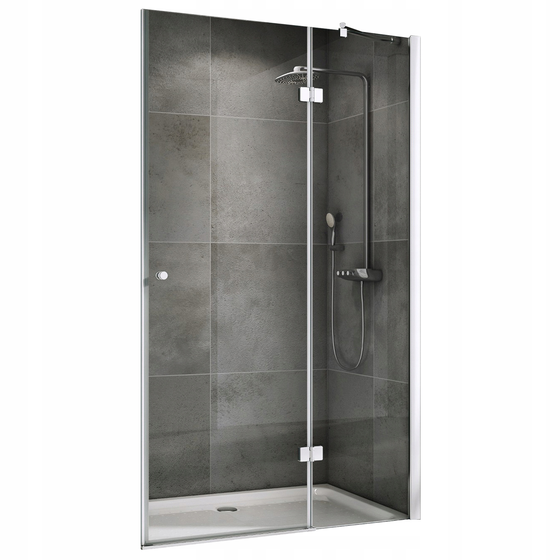 Sprchová zástena - Leyden DS4000D 110 cm naklápanie sprchových dverí