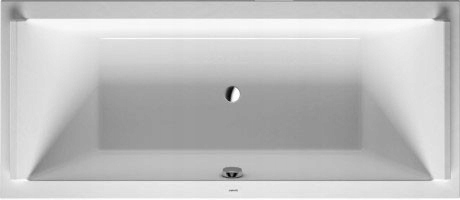 Vaňa - Duravit Starck Obdĺžnikový Wanny Wanny 180x80 cm biely 7