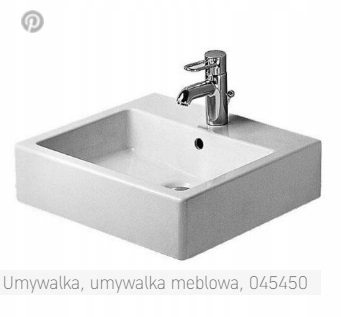 Umývadlo - Duravit Vero Nábytok Biele 50x47 biela