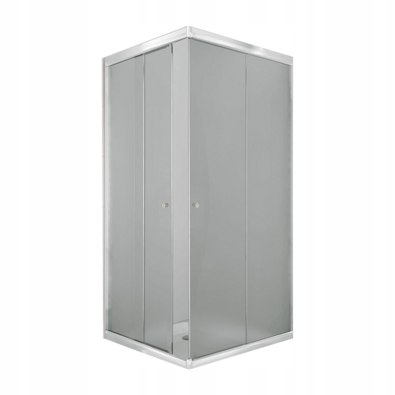 Sprchový kút, kabína - Duso Square Cabin 80 cm Chinachilla DS401QC
