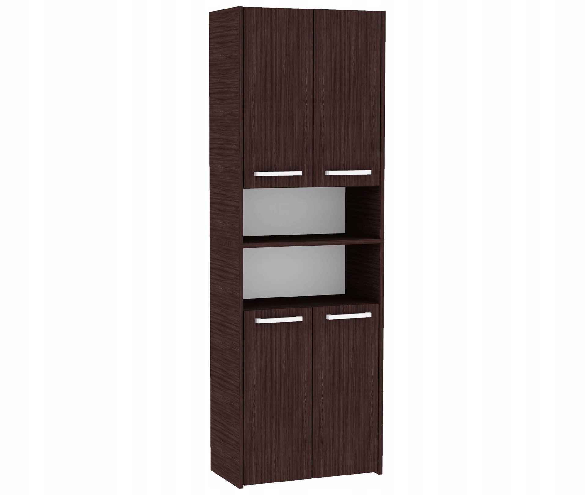 Kúpelňová skrinka - Veľký kúpeľňová skrinka 60cm Rack Wenge