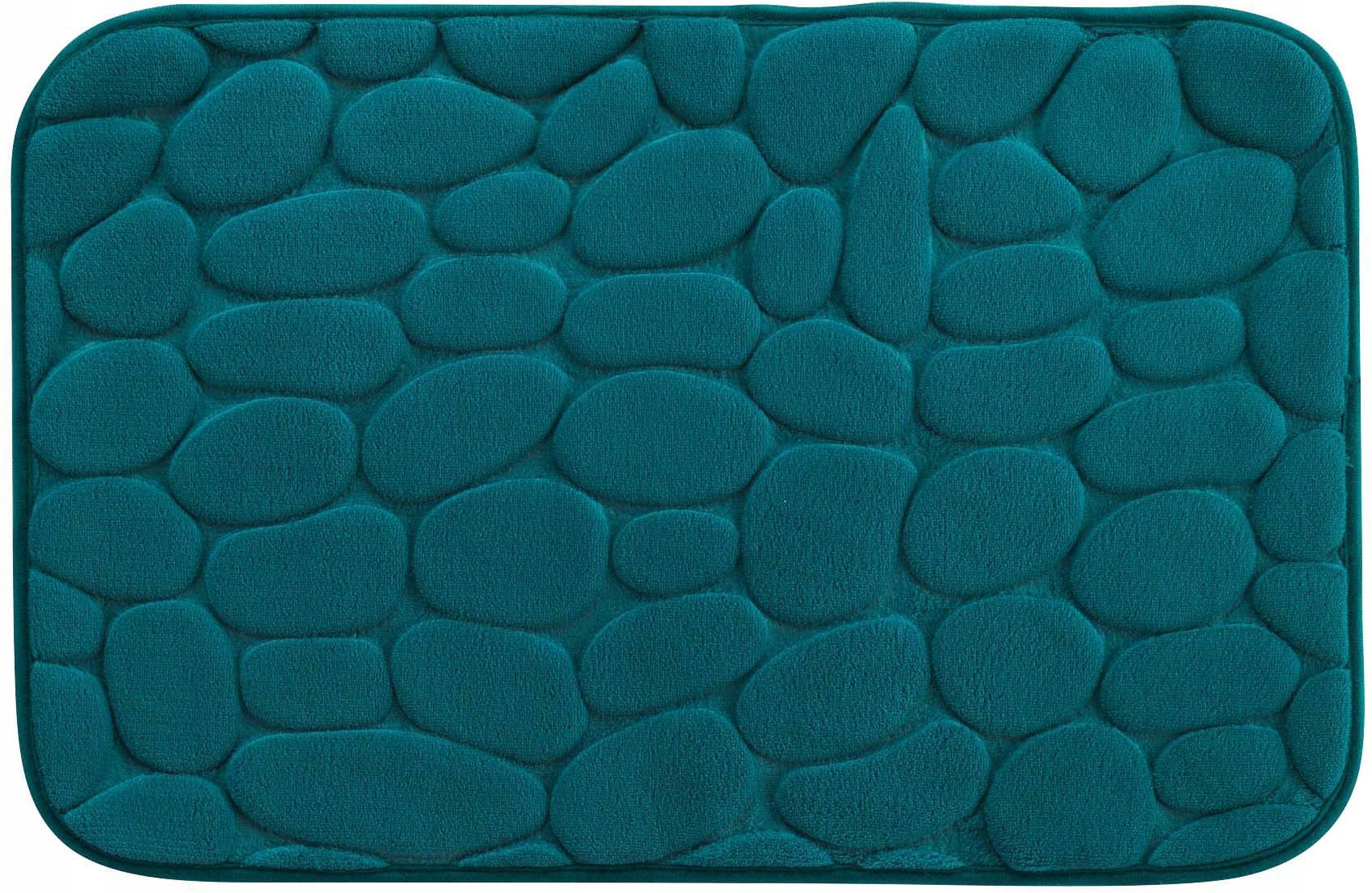 Kúpelňová predložka - Kobercový koberec proti koberci -slip 45x75 3D kamienky