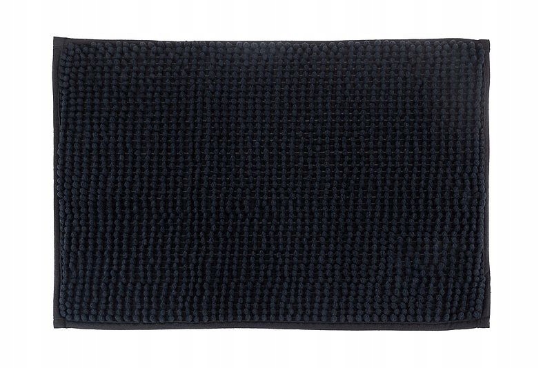 Kúpelňová predložka - Koberce v kúpeľni 58x38cm non -slip čierna