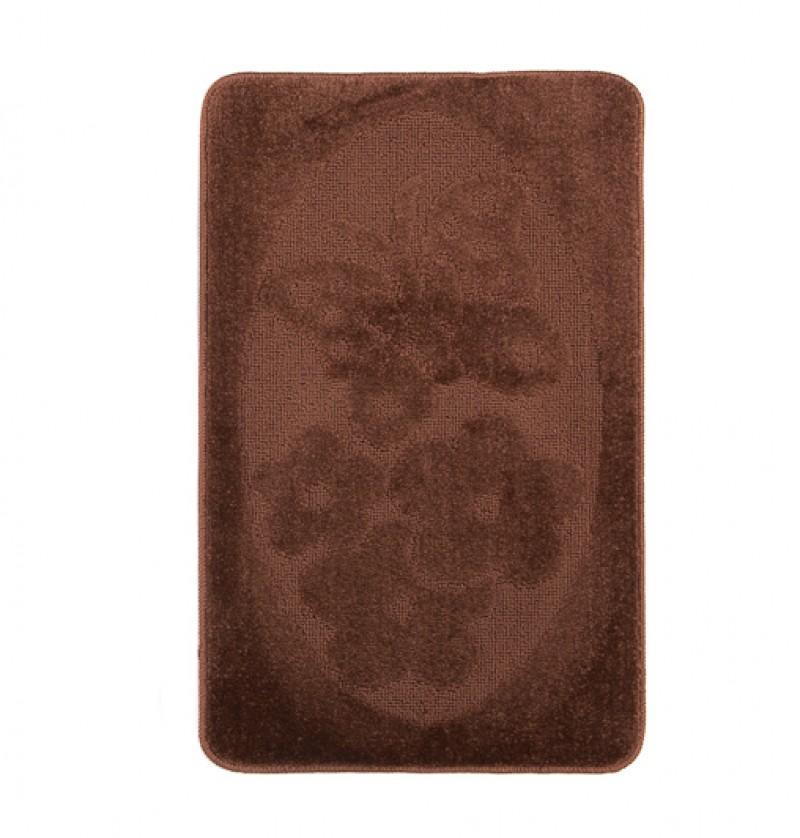 Kúpelňová predložka - Softvér na koberce v kúpeľni 50x80 Butterfly Brown