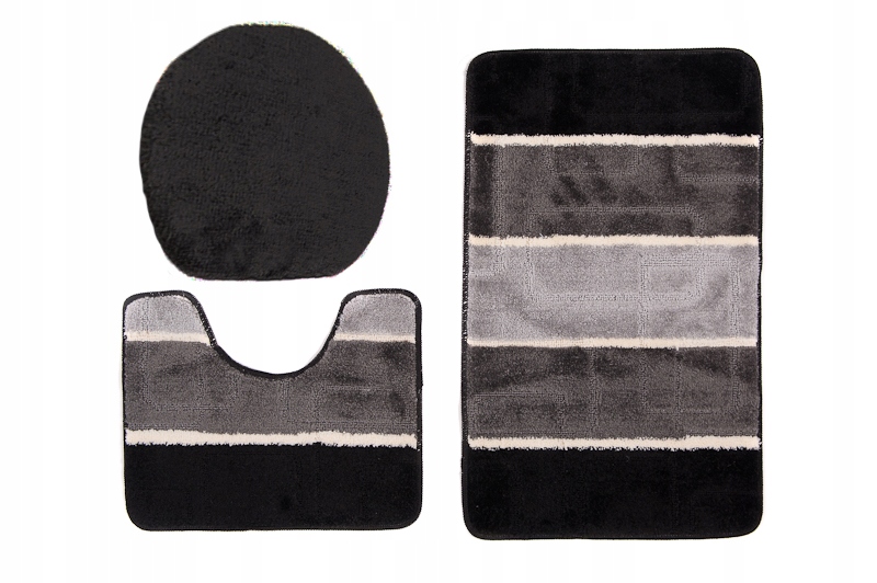 Kúpelňová predložka - Koberec kúpeľňa 3el Soft Anti -slip V93
