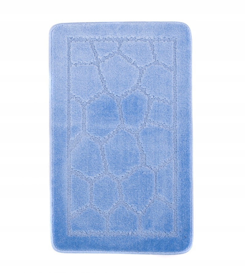 Kúpelňová predložka - Koberček z kúpeľňového koberca 80x80cm Srdce Grey #C381