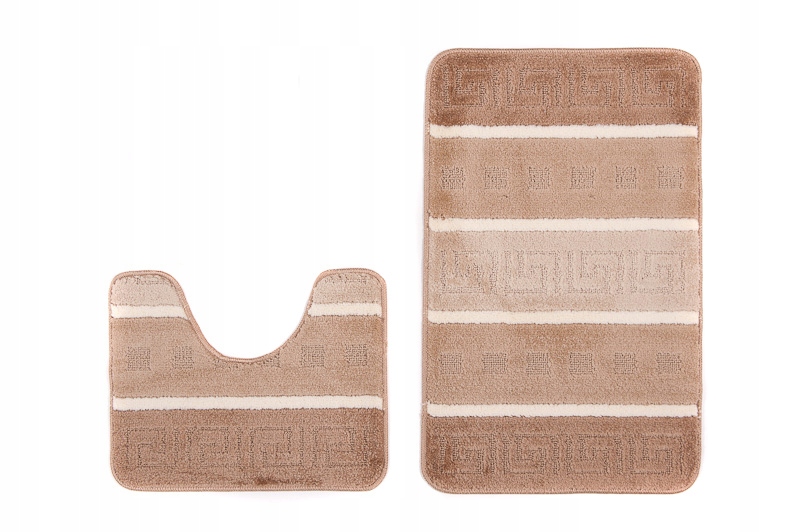 Kúpelňová predložka - Koberce v kúpeľni 3 el anti -slip hrubé 30gr