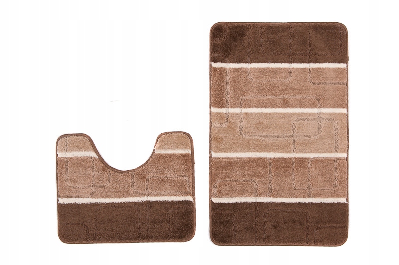Kúpelňová predložka - Koberce v kúpeľni 2 el anti -slip hrubé 20br