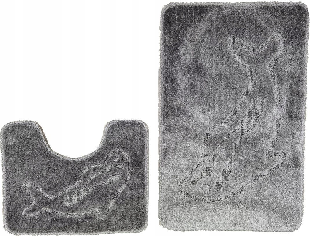 Kúpelňová predložka - Koberce kúpeľne 2 el anti -slip hrubé 38gr