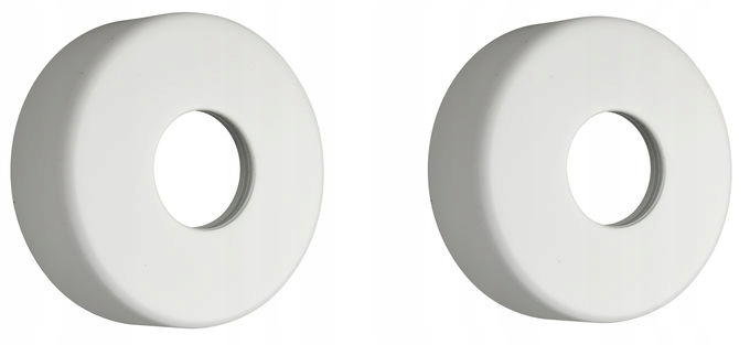 Damixa Wall Rosettes za 3/4 "bielu batériu