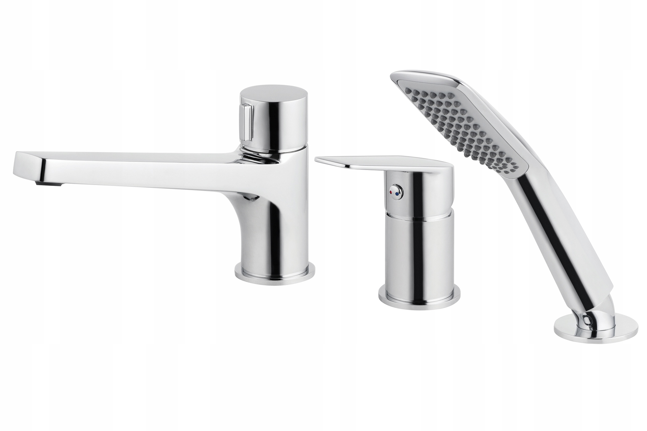 Vaňová batéria - Deante BGJ 013M Batéria Jasmin Chrome Wannowa 3-Open