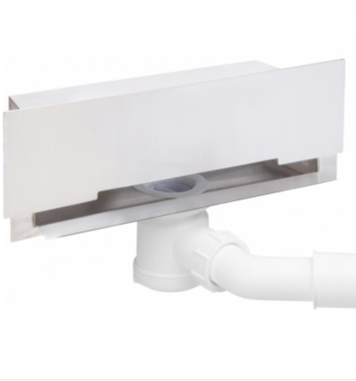 Sprchový žľab - Dekante Kow 003d Outflow Full Grill Plná dĺžka