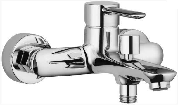 Vaňová batéria - Deante Kalia Chrome Wall Wall BBK 010m