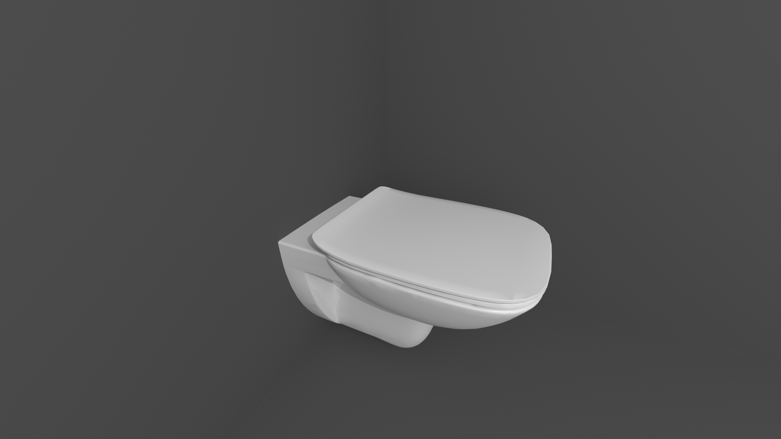 WC misa - Debba Square Rimless WC misa A34699L000 Roca