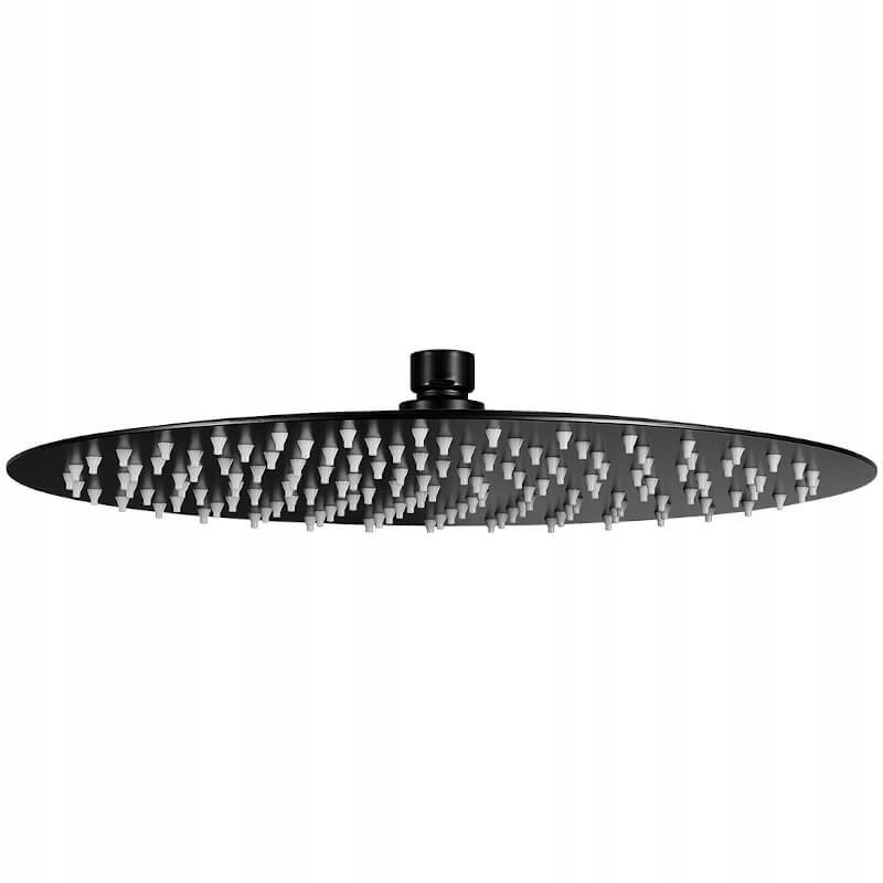 Sprchový panel - Randoire Rondo Slim 30 cm Black NLX_7D2S