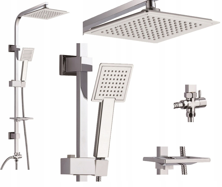 Sprchová súprava - Dažďovú sprchou set sprchové SHELF