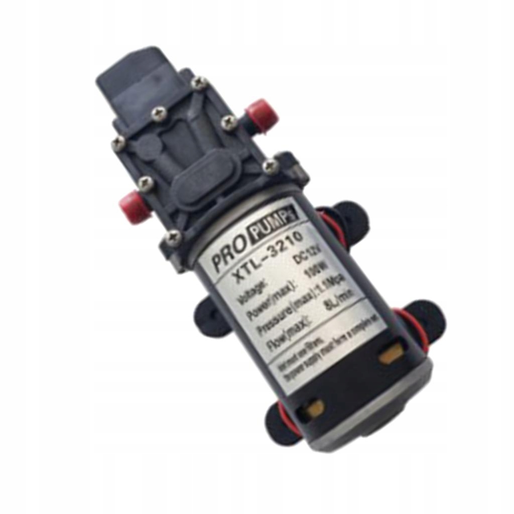 Daphragm Pump, DC 12V/24V 8L/min, samosprava