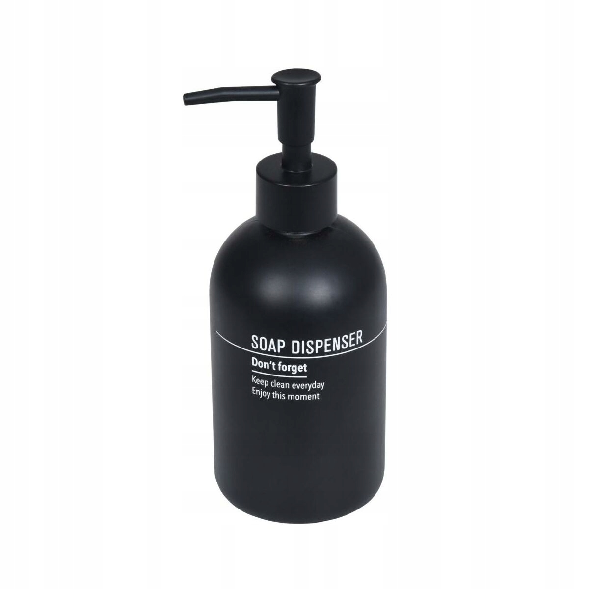Kúpeľnový organizér -  Sante Black Bisk Liquid Mydlo dávkovač