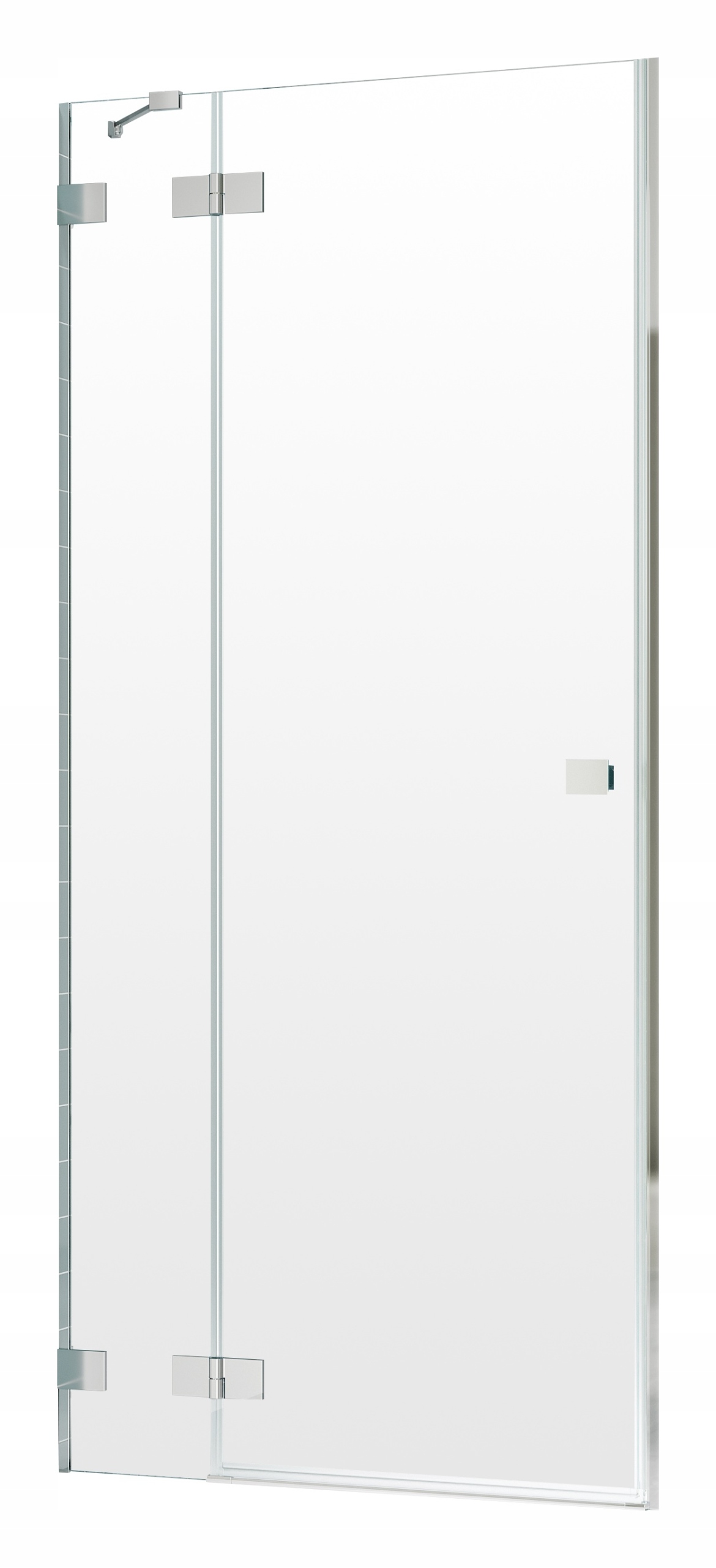 Sprchová zástena - Essenza pro dvere DWI 100x200 RADAWAY Chrome vľavo