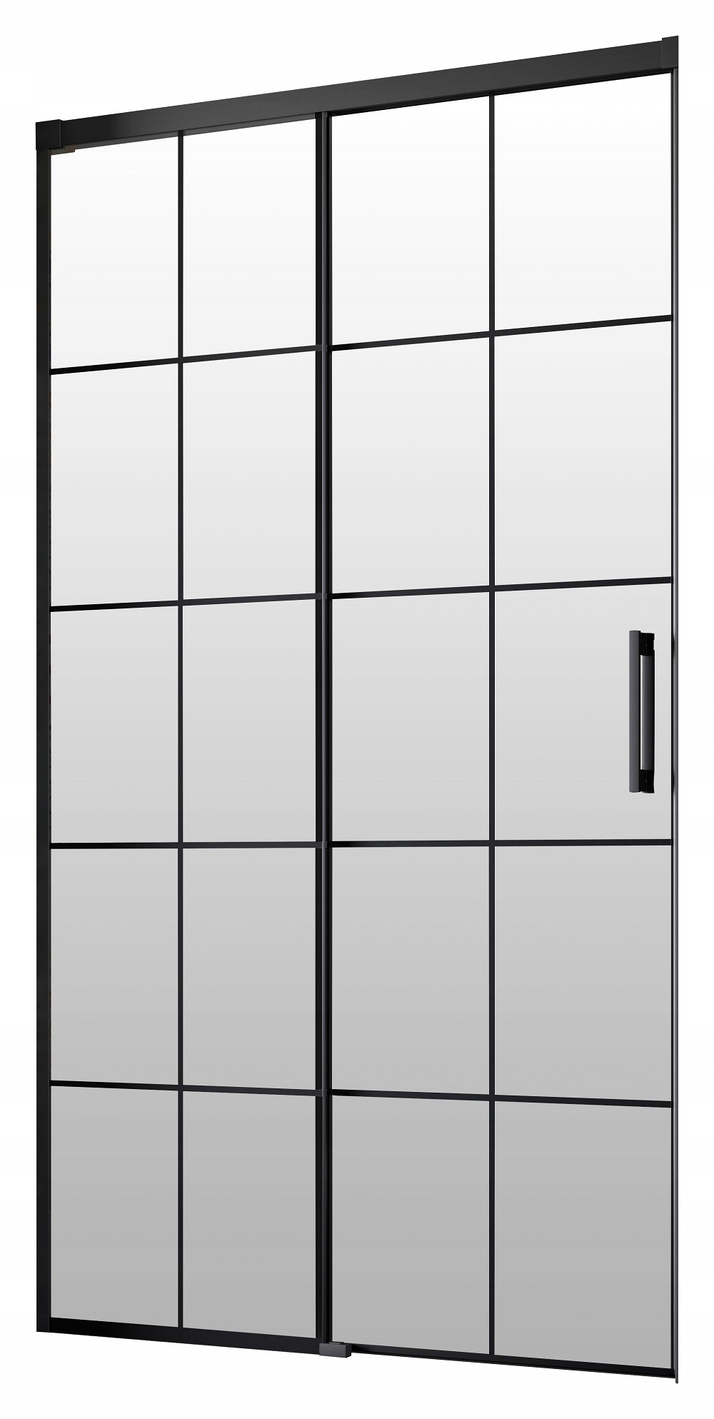 Sprchová zástena - Myšlienka dverí čierna dwje továreň 140x200.5 RADAWAY L