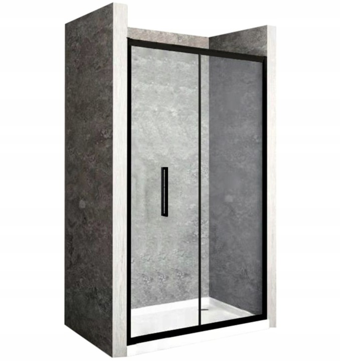 Sprchové dvere skladacie Rapid fold 8 8Black