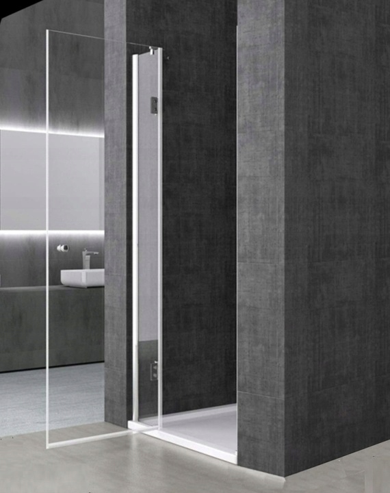 Sprchová zástena - Naklonenie sprchovacích dverí pre 140 cm prestávky