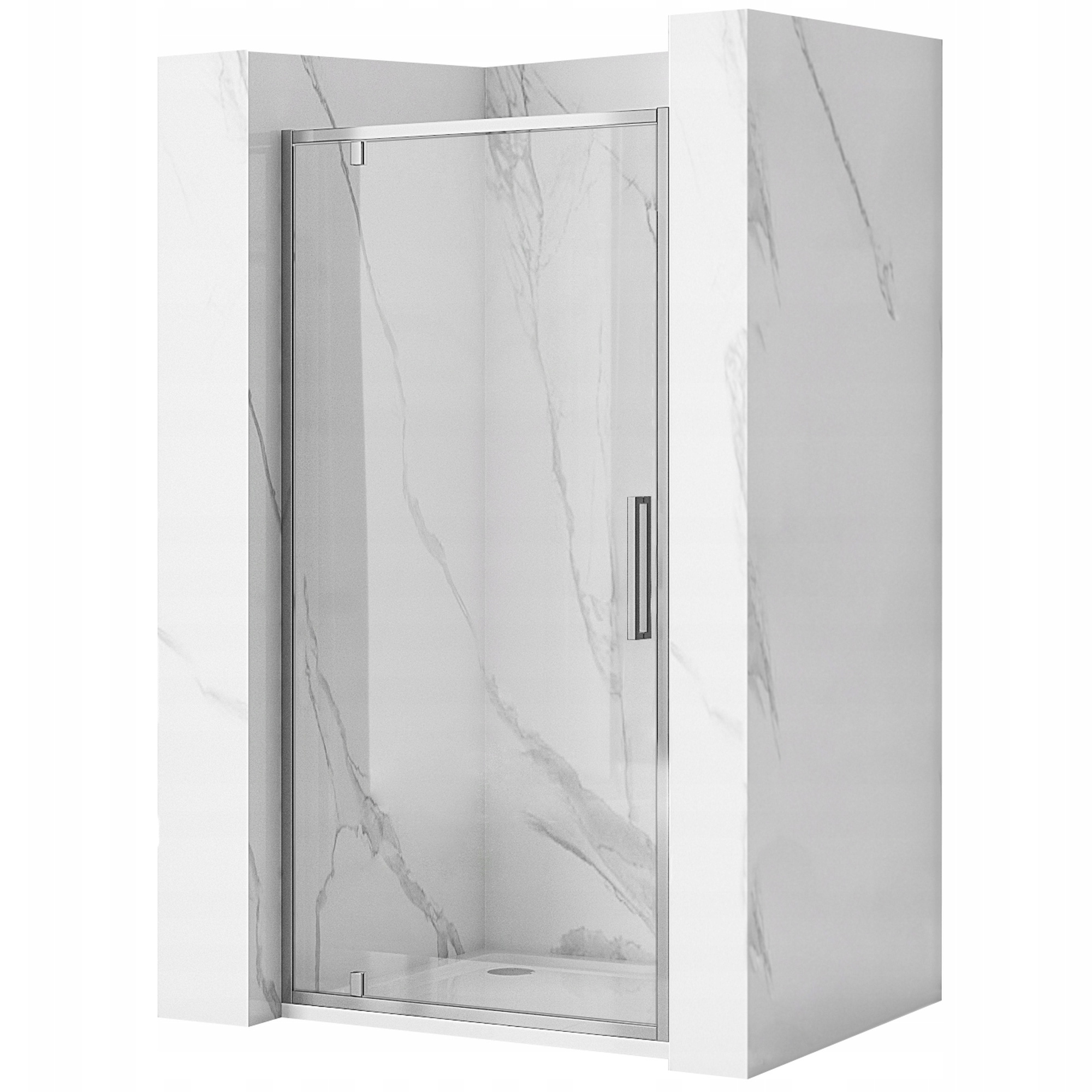 Sprchová zástena - Sanswiss Wall-In Walk-in 130 cm Biela rohož+držiak