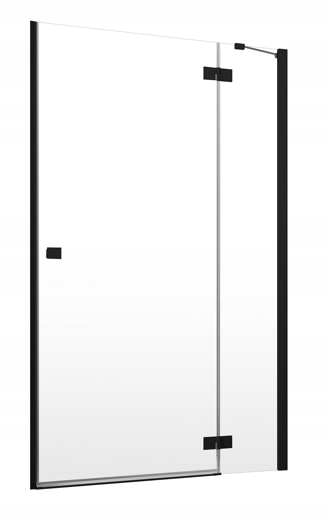 Sprchová zástena - BLER BLACK NANO 80X195 CM Rea Shower Wall