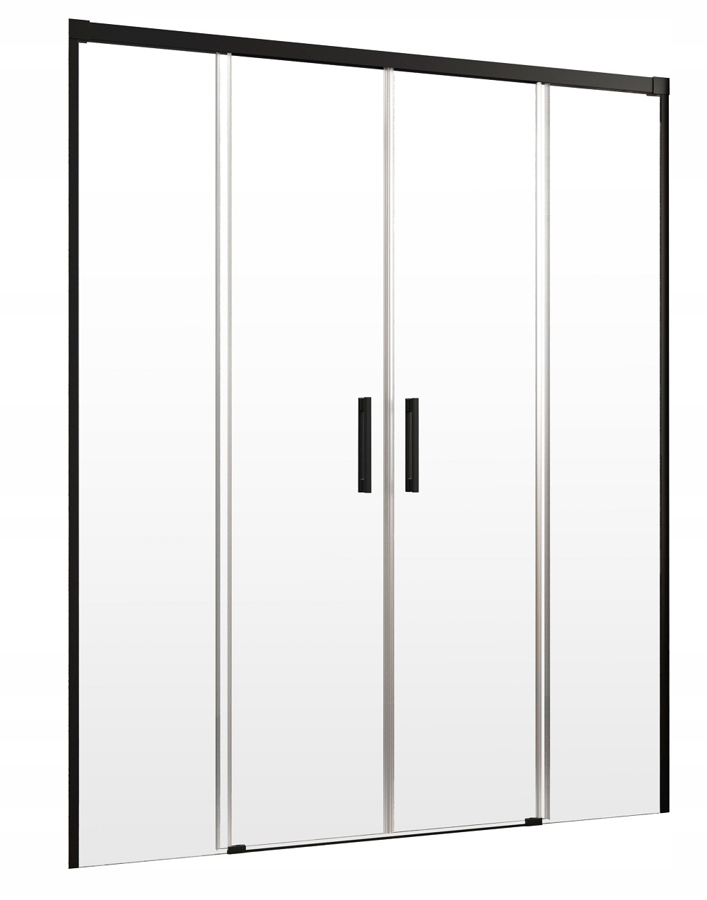 Sprchová zástena - Sprchové dvere nápad DWD Black 160x200.5 RADAWAY