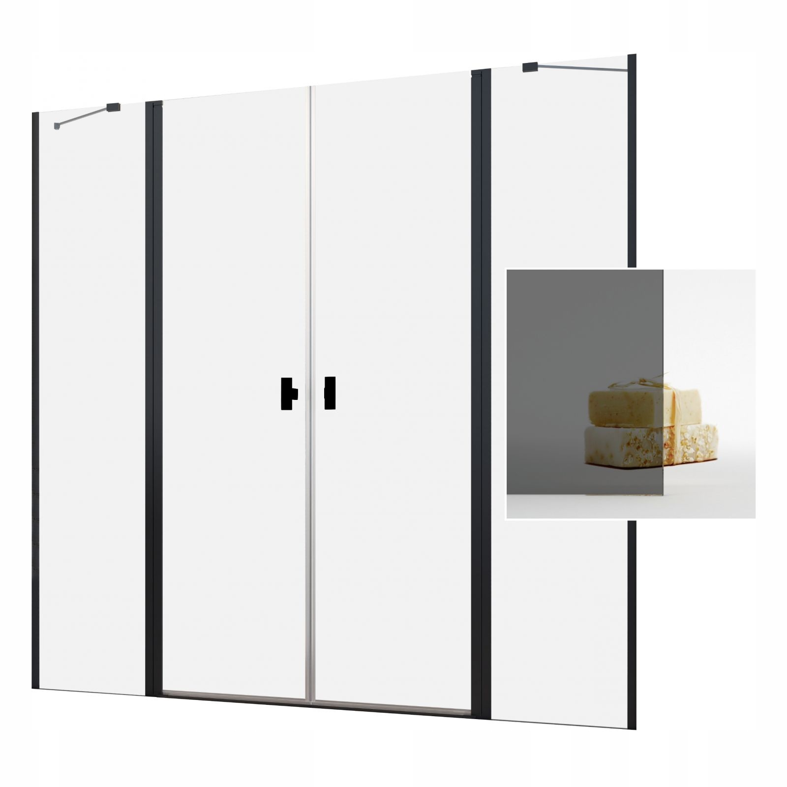 Sprchová zástena - RADAWAY ARTA DWS 100x200 Sprchové dvere vľavo