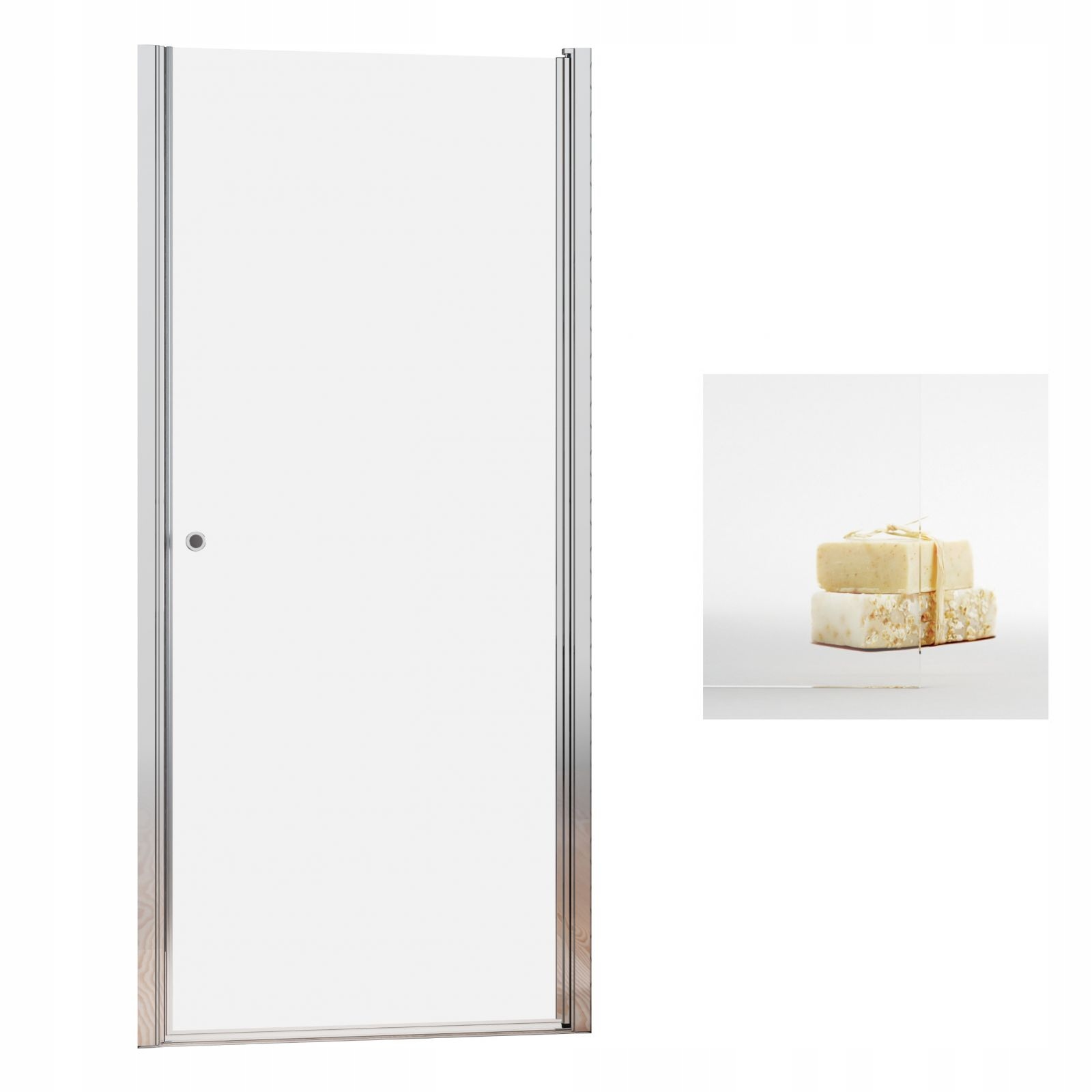 Sprchová zástena - Sklenené sprchové dvere EOS DWJ 90 P ultraklear