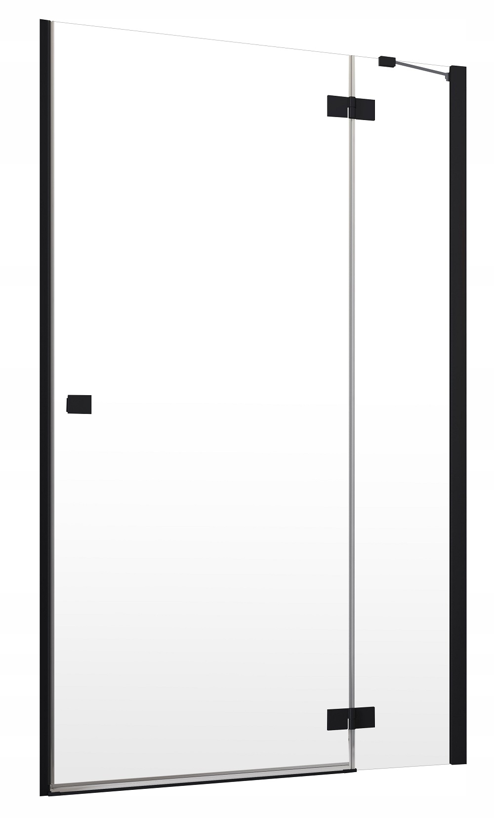 Sprchová zástena - Essenza Black DWJ 110 RADAWAWAWAWAWE Receses