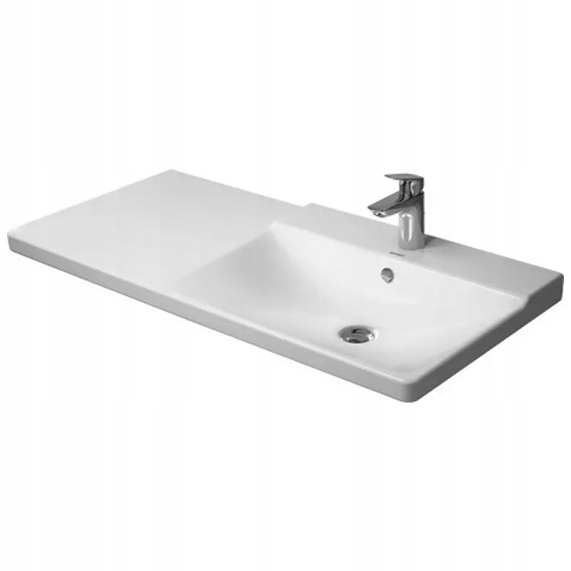 Asymetrické umývadlo -  Duravit P3 Comforts - ASYMETRICKÝ NÁBYTNÝ PRÁVO