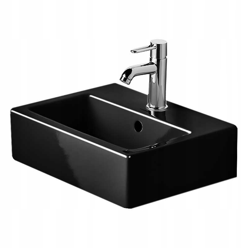Umývadlo - Duravit Vero - 60x47 cm Nábytok Basin, Black,
