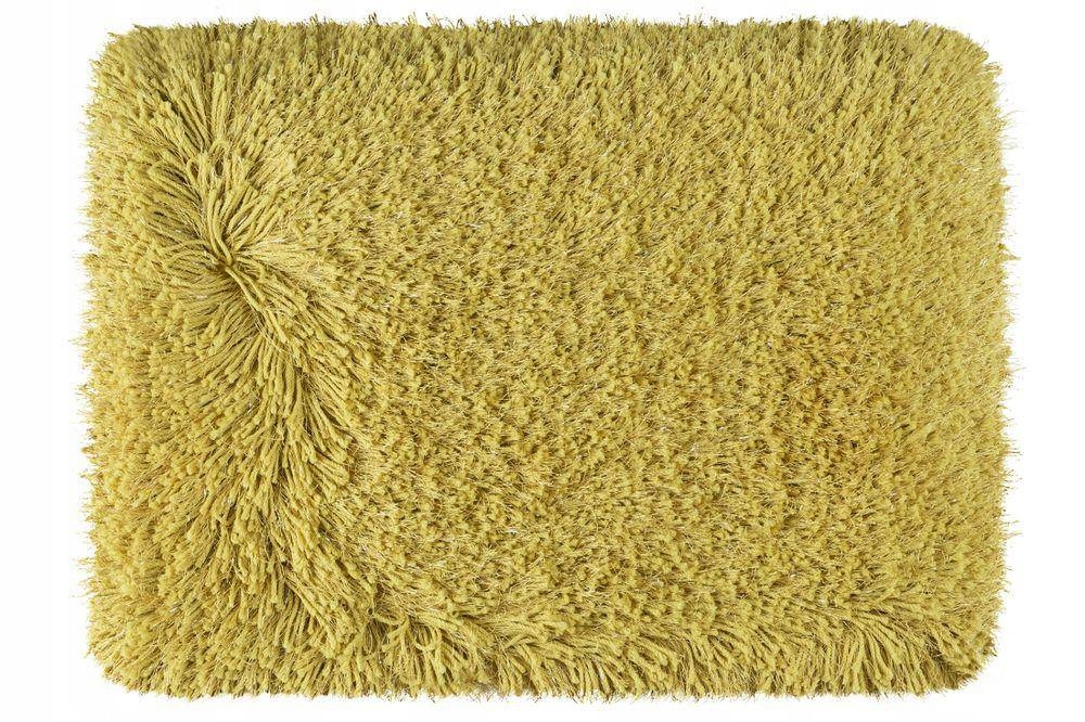 Kúpelňová predložka - Koberec 50x70 kúpeľňa Celia Shaggy horčica