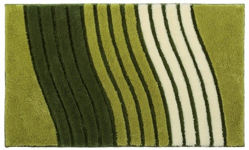 Kúpelňová predložka - Prémiový hrášok koberca 80x50 Soft Wave PL