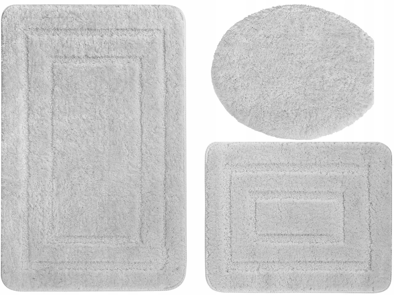 Kúpelňová predložka - Koberec kúpeľne pod toaletnou mäkkou mikrovláknou 45x45