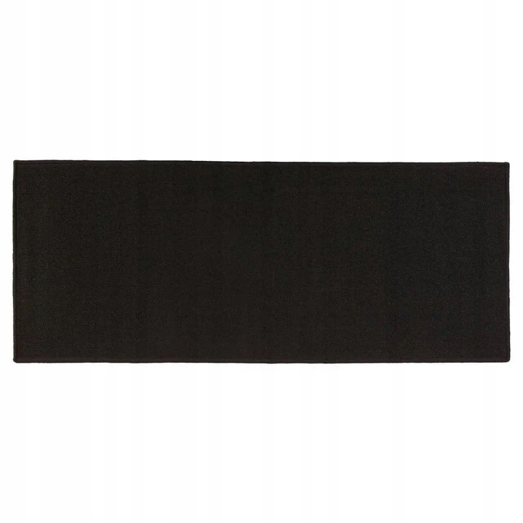 Kúpelňová predložka - Koberce s kúpeľňou päť 50x120 cm čierna