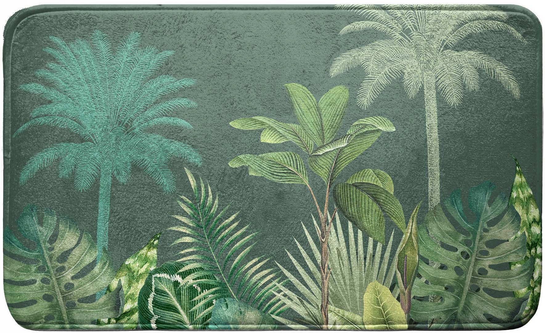 Kúpelňová predložka - Boho kúpeľňový koberec s terra strapcami 50x80 cm