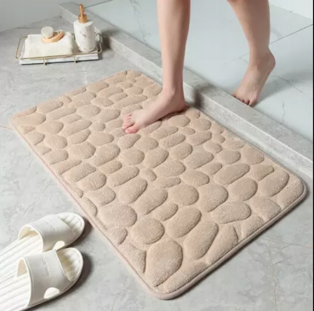 Kúpelňová predložka - Koberce s kúpeľňou non -slip tyrkysová