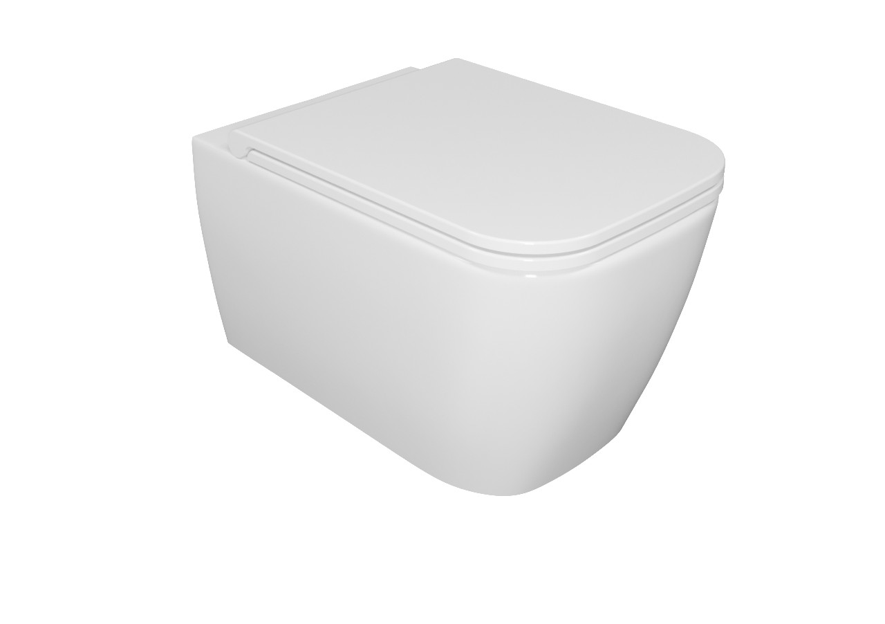 WC misa - ESEDRA QUADRA NO-RIM FIRESS MODA+SLIM DOSAD