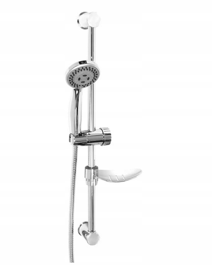 EVO posuvná 5-funkčná sprcha s mydlovou poličkou