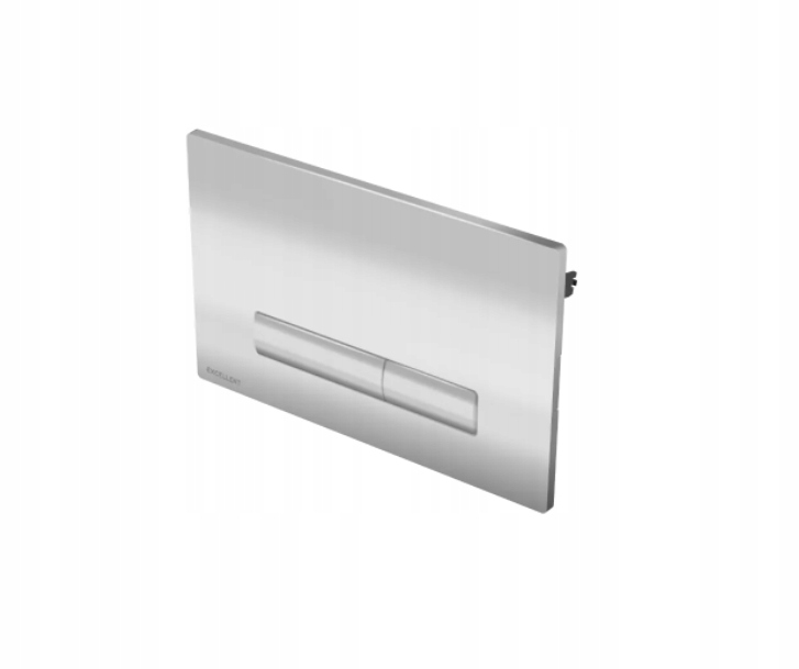 Splachovacie WC tlačítko -  Vynikajúci Aurro Fresh Chrome Shiro Premium Button