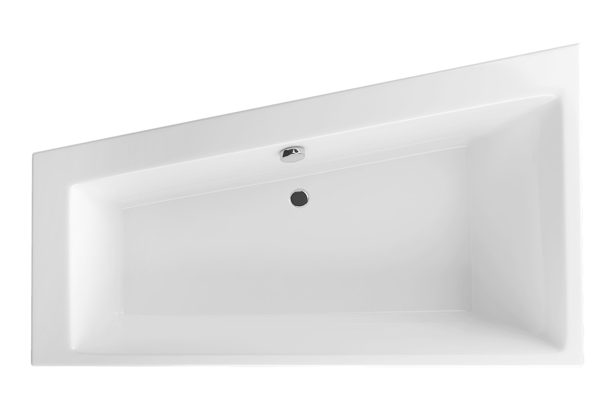Vaňa - Vynikajúca kúpeľná guľa Slim 170x105 vľavo