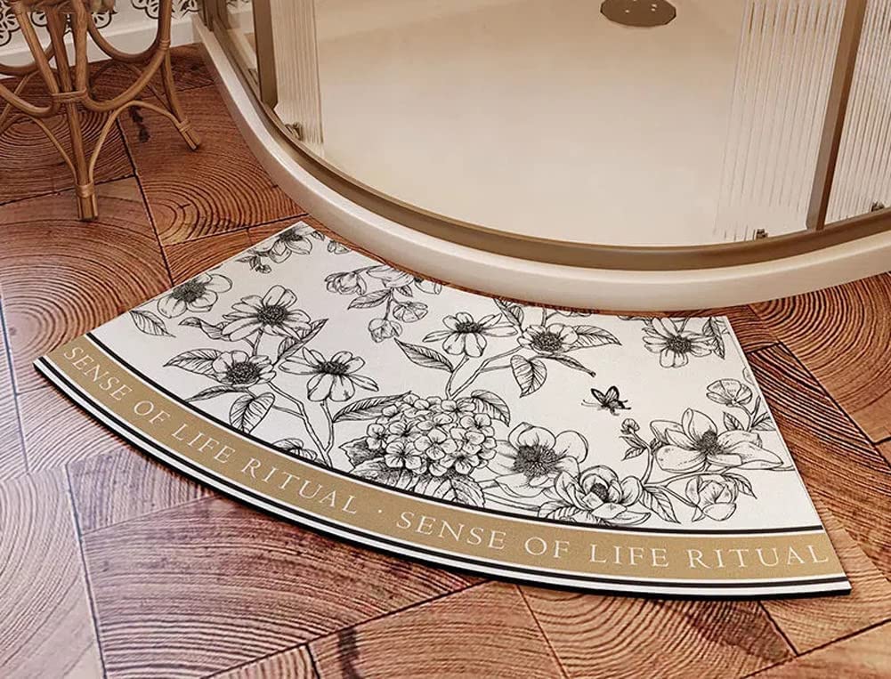 Protišmyková kúpeľňová podložka - Elegantná sprchová rohož pre sprchovú skrinku