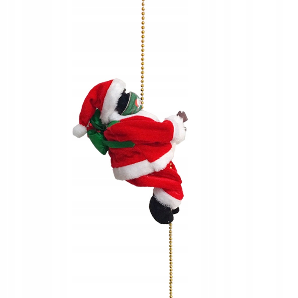 Elektrický lezecký rebrík santa dekorácia