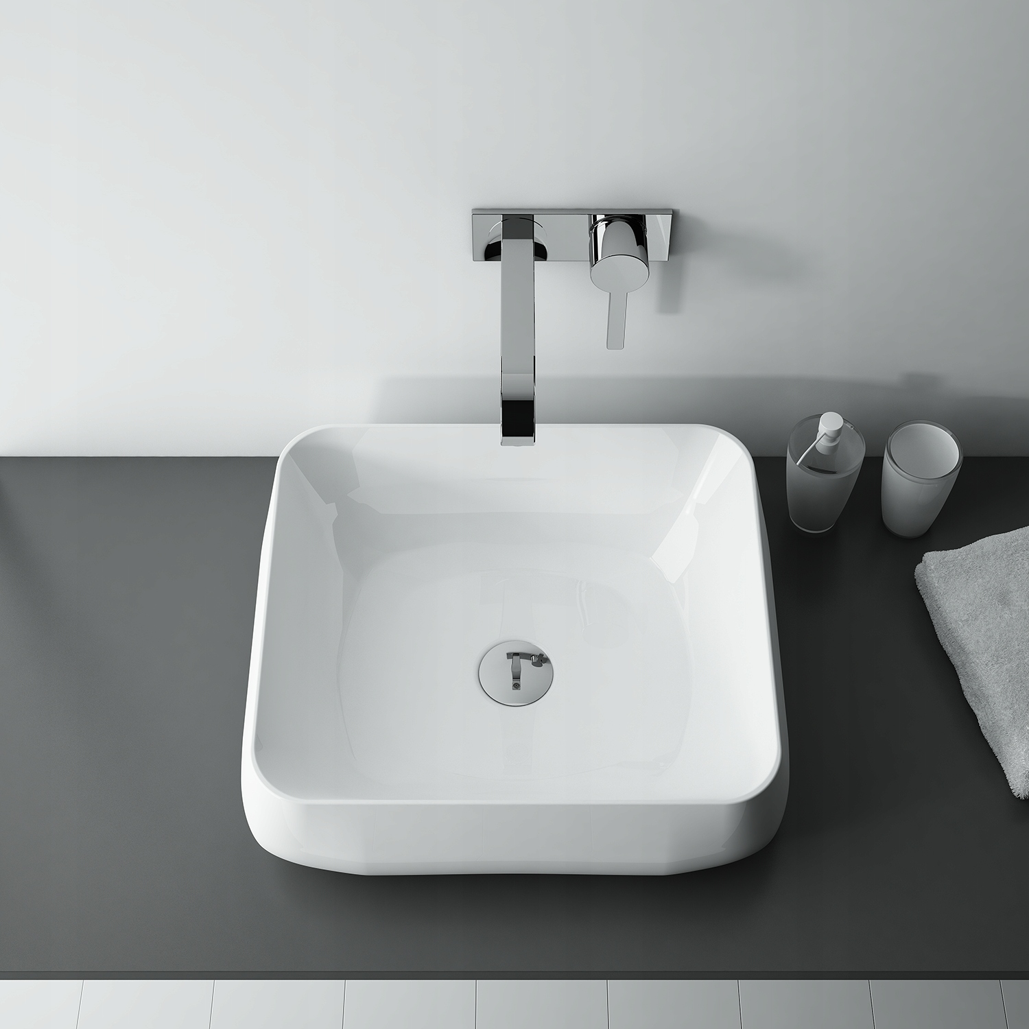 Umývadlo - ELITE WASHBASIN ETNO 45X40 145039