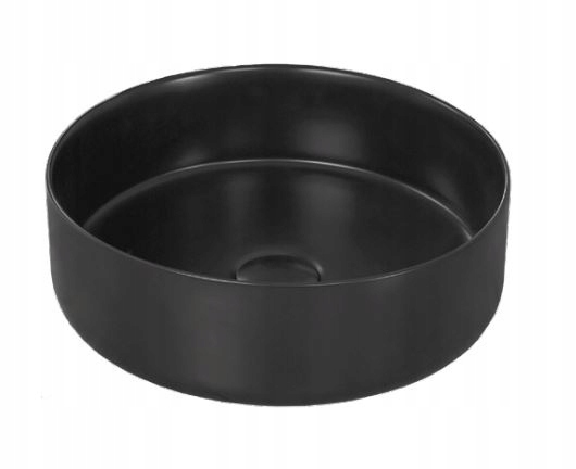 Umývadlo do kúpeľne - Washbasin Emporia Washbasin 35,5x35.5x12 Čierna rohož